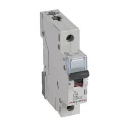 S301 TX3 Circuit Breaker C 2A 1P 1M 6KA