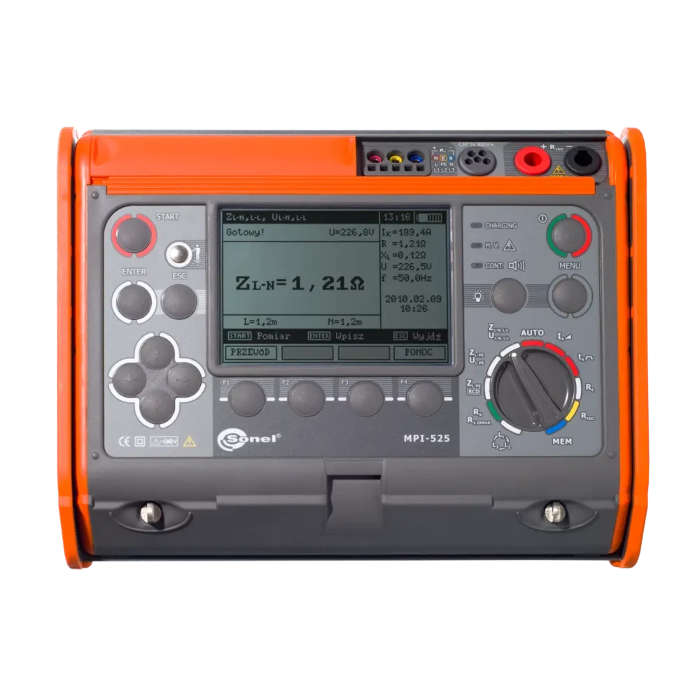Miernik MPI-525 - Miernik parametrów instalacji elektrycznych