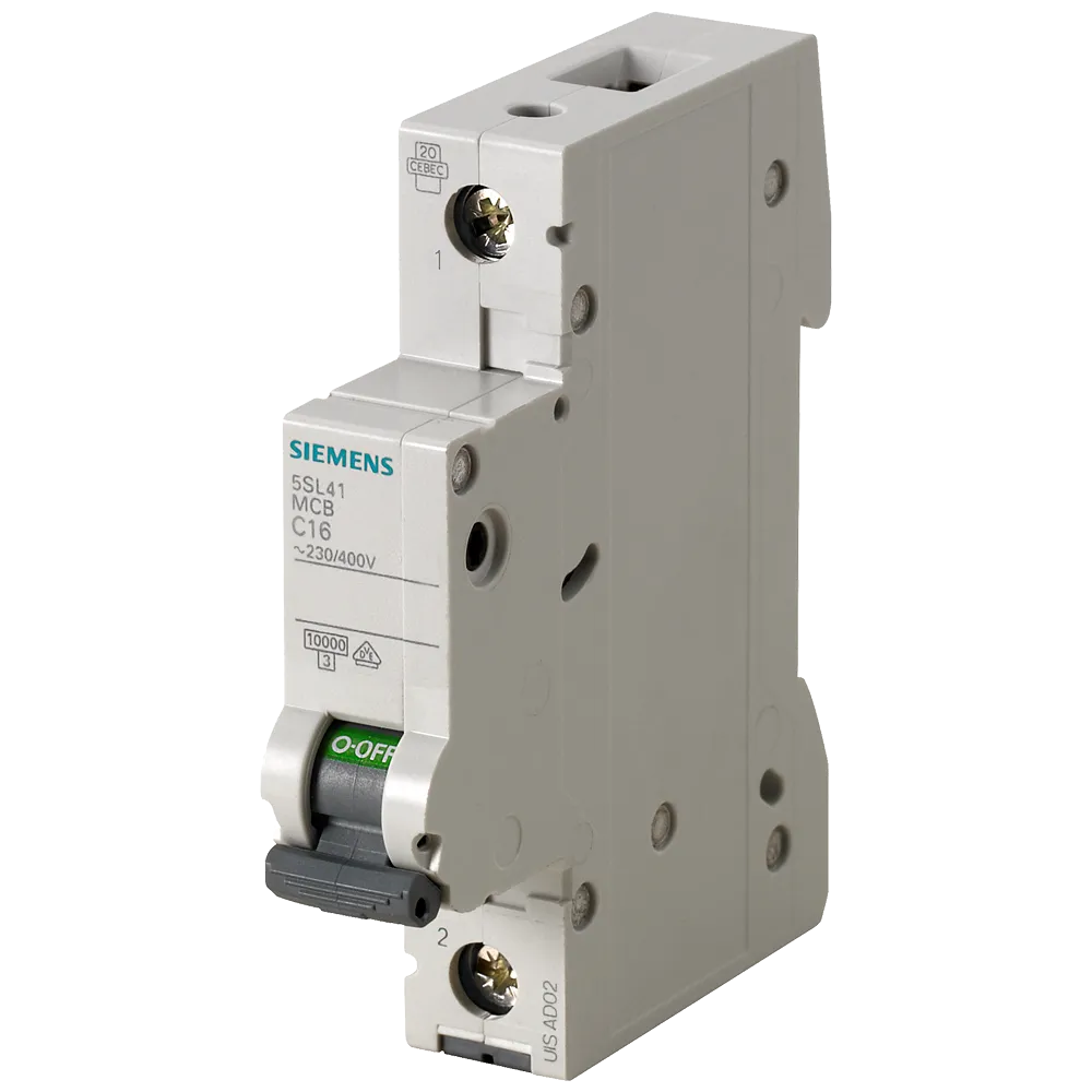 5SL Circuit Breaker - 6A 1P 1M 10KA