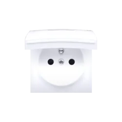 SIMON 82 White Plate for IP44 Sockets