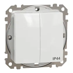 SEDNA DESIGN MODUŁ BIAŁY ŁĄCZNIK SERYJNY IP44