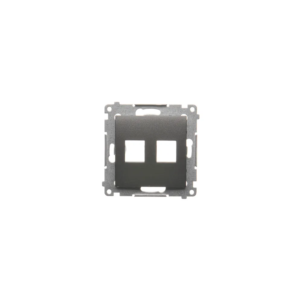 SIMON 54 MODULE ANTHRACITE - SOCKET PLATE