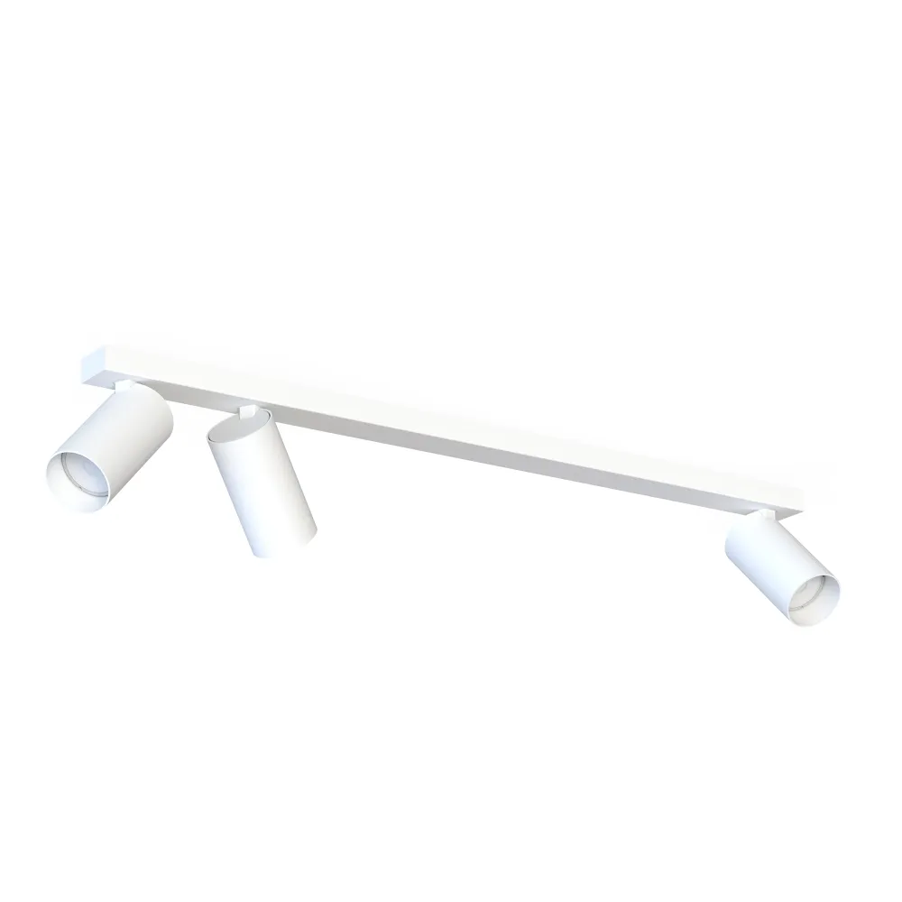 Mono III White Ceiling Spot Fixture - Modern Lighting