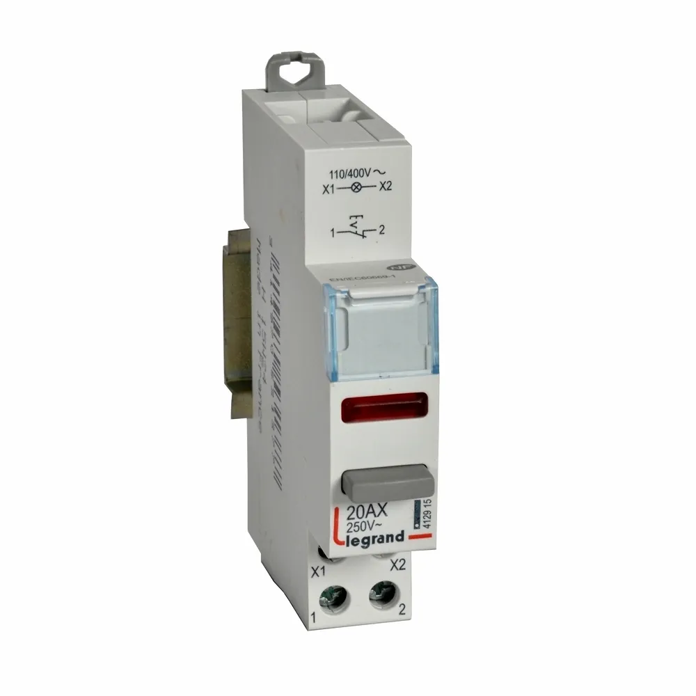 Łącznik przyciskowy LP452 20A BISTABILNY + LED Czerwony