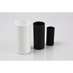 Rigid straight connector FI28 White