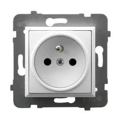 ARIA Socket White 1x S/F 16A 250V
