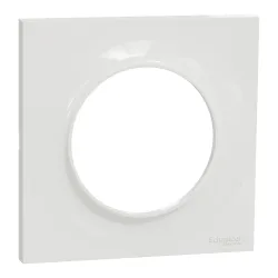 Odace Styl 1-gang frame - White