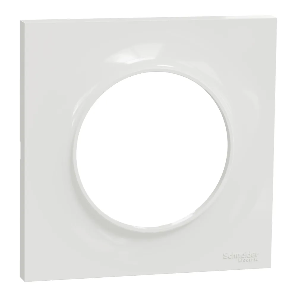 Odace Styl 1-gang frame - White