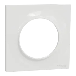 Odace Styl 1-gang frame - White