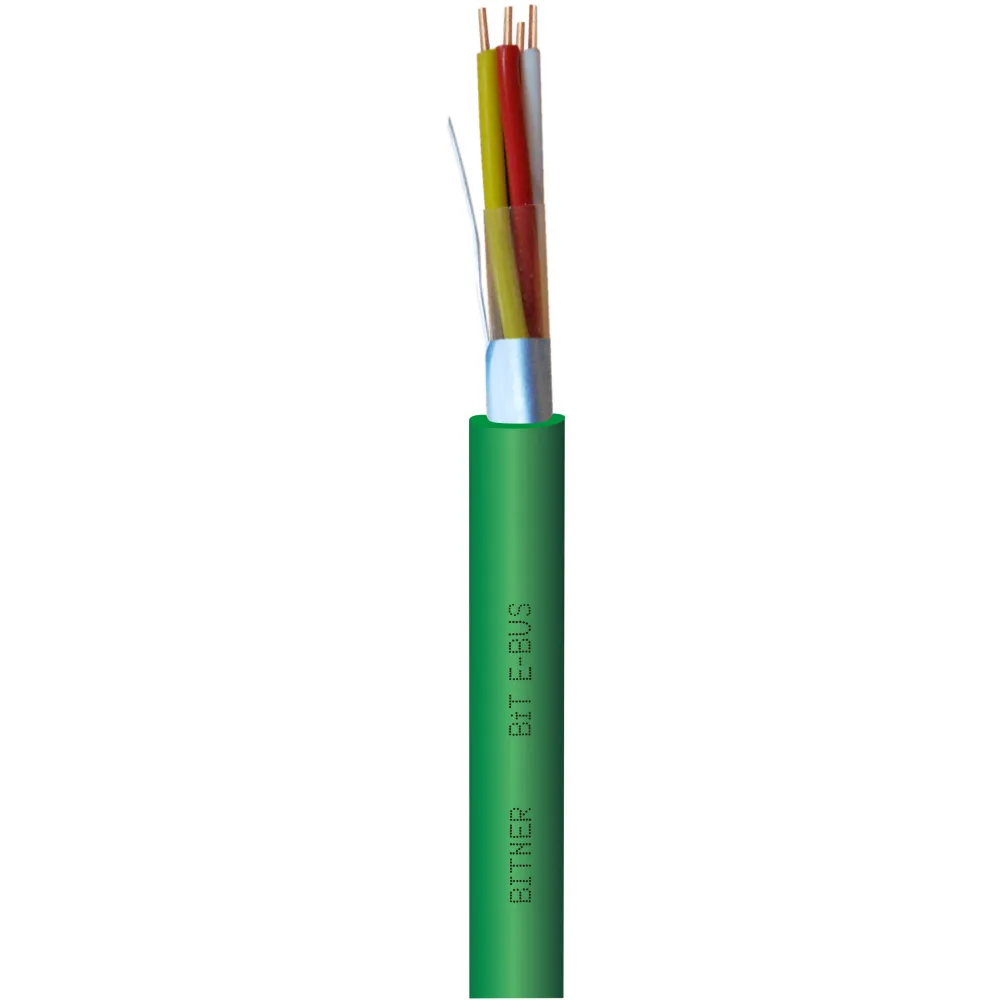 BIT E-BUS 2X2X0.8 GREEN DATA TRANSMISSION CABLE