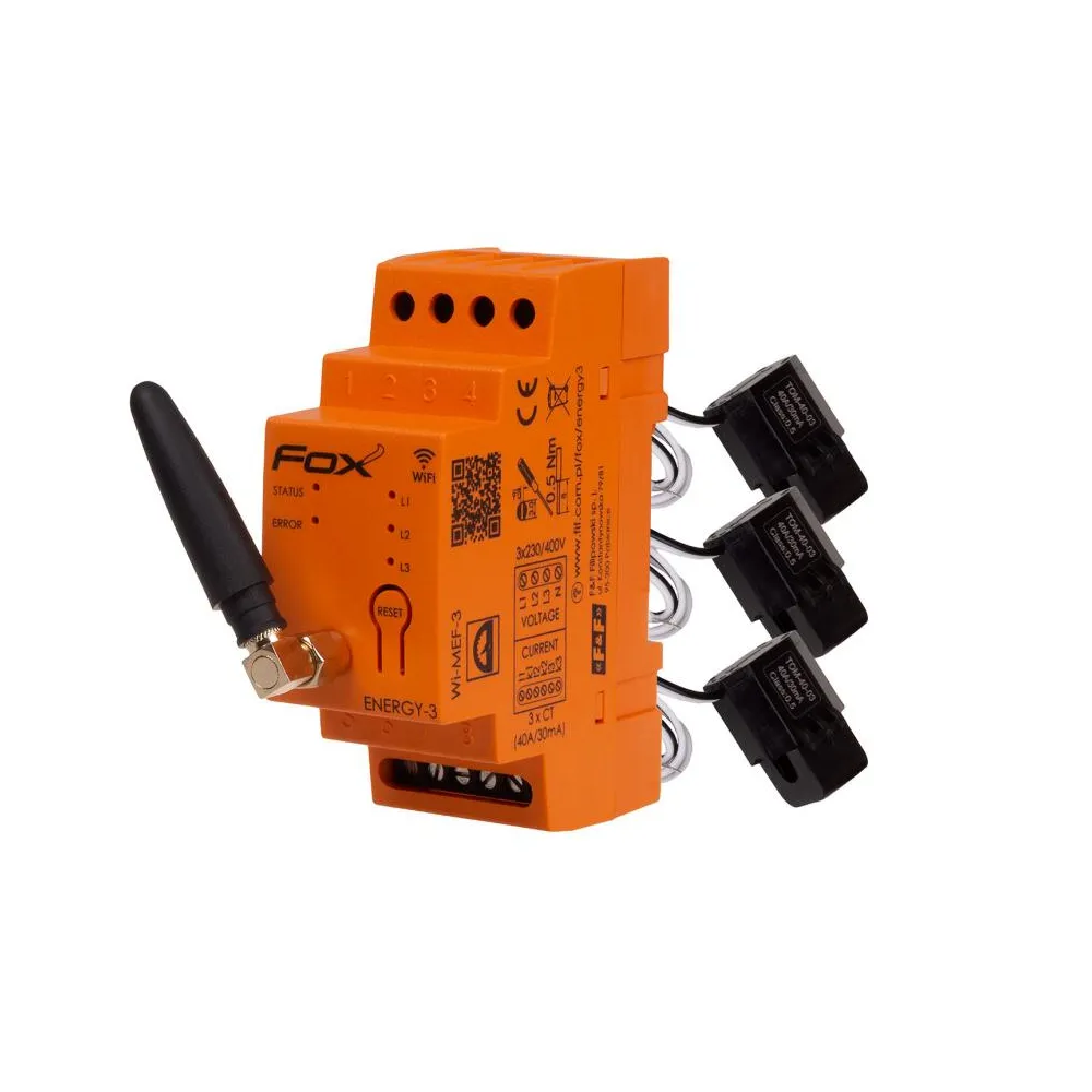Monitor energii elektrycznej WI-MEF-3-100