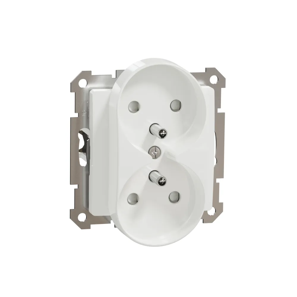 Gniazdo z przesłonami Sedna Design - Schneider Electric