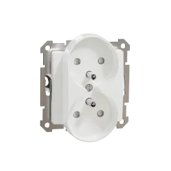 Gniazdo z przesłonami Sedna Design - Schneider Electric