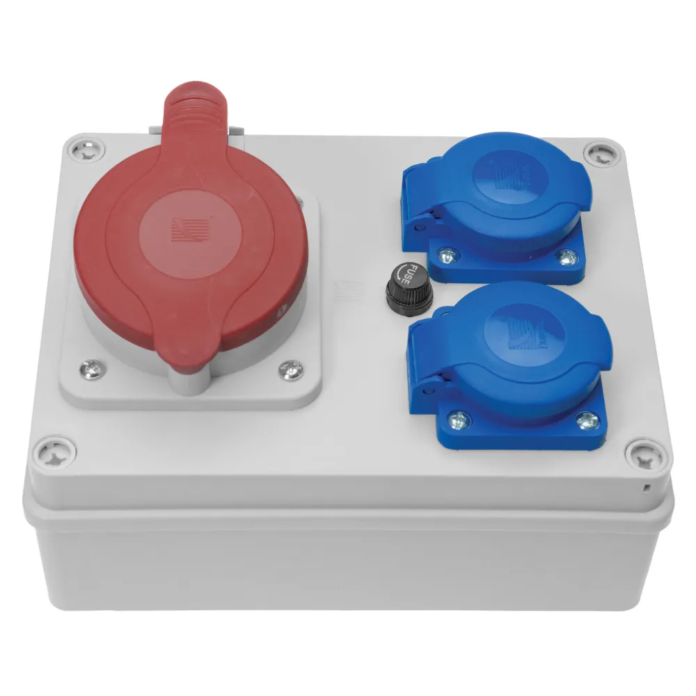 R-BOX 190 Rozdzielnia Budowlana NT 2X 250V 1X 32A/5P IP44