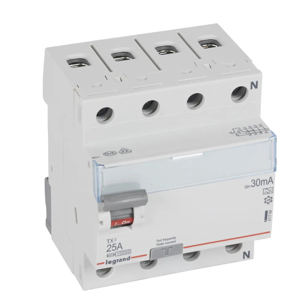 P304 TX3 25A/30MA - Residual Current Circuit Breaker