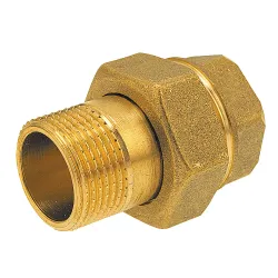 Śrubunek mosiężny 5/4" prosty z oringiem