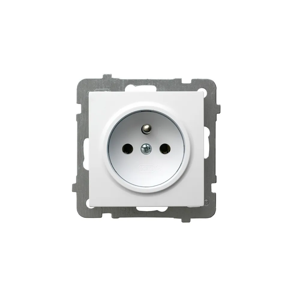 AS Module white socket 1x TV/FM 16A 250V