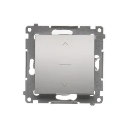 Simon 54 module silver matte shutter switch