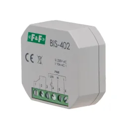 BIS-402 Przekaźnik Impulsowy Bistabilny 10A 230V AC