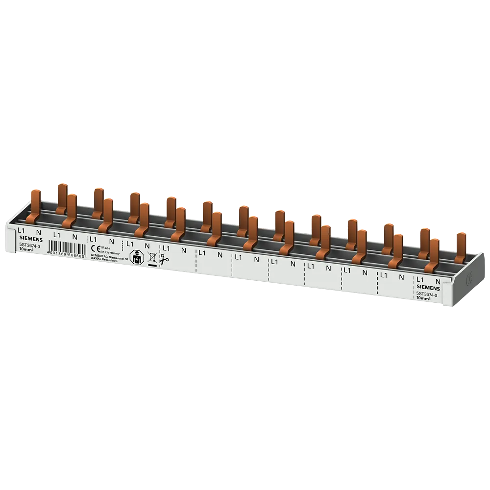 Szyna Łączeniowa Sztyftowa 63A 10MM2 1P+N 12M