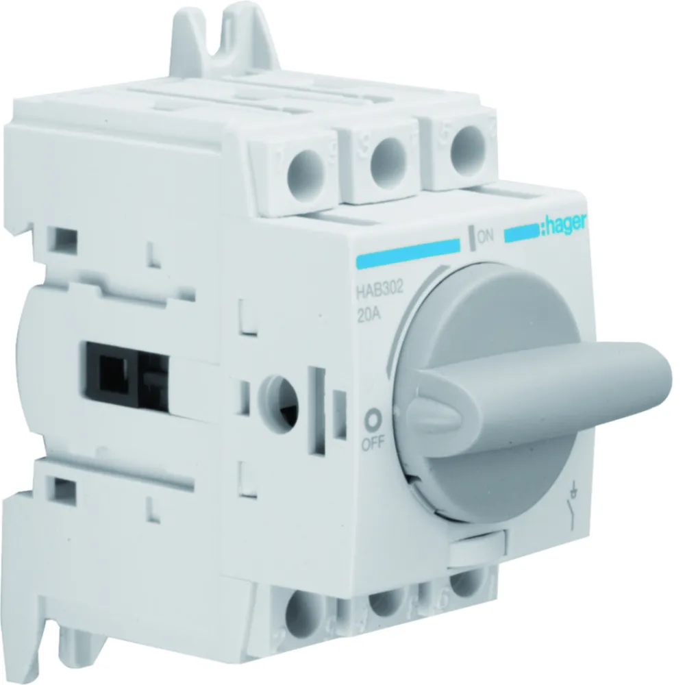 HAB302 Load Break Switch 20A 3P 400V AC