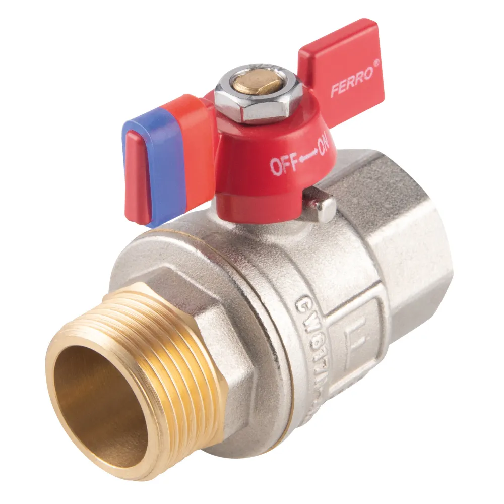 Zawór kulowy F-Power - nakrętno-wkrętny 1 1/4"