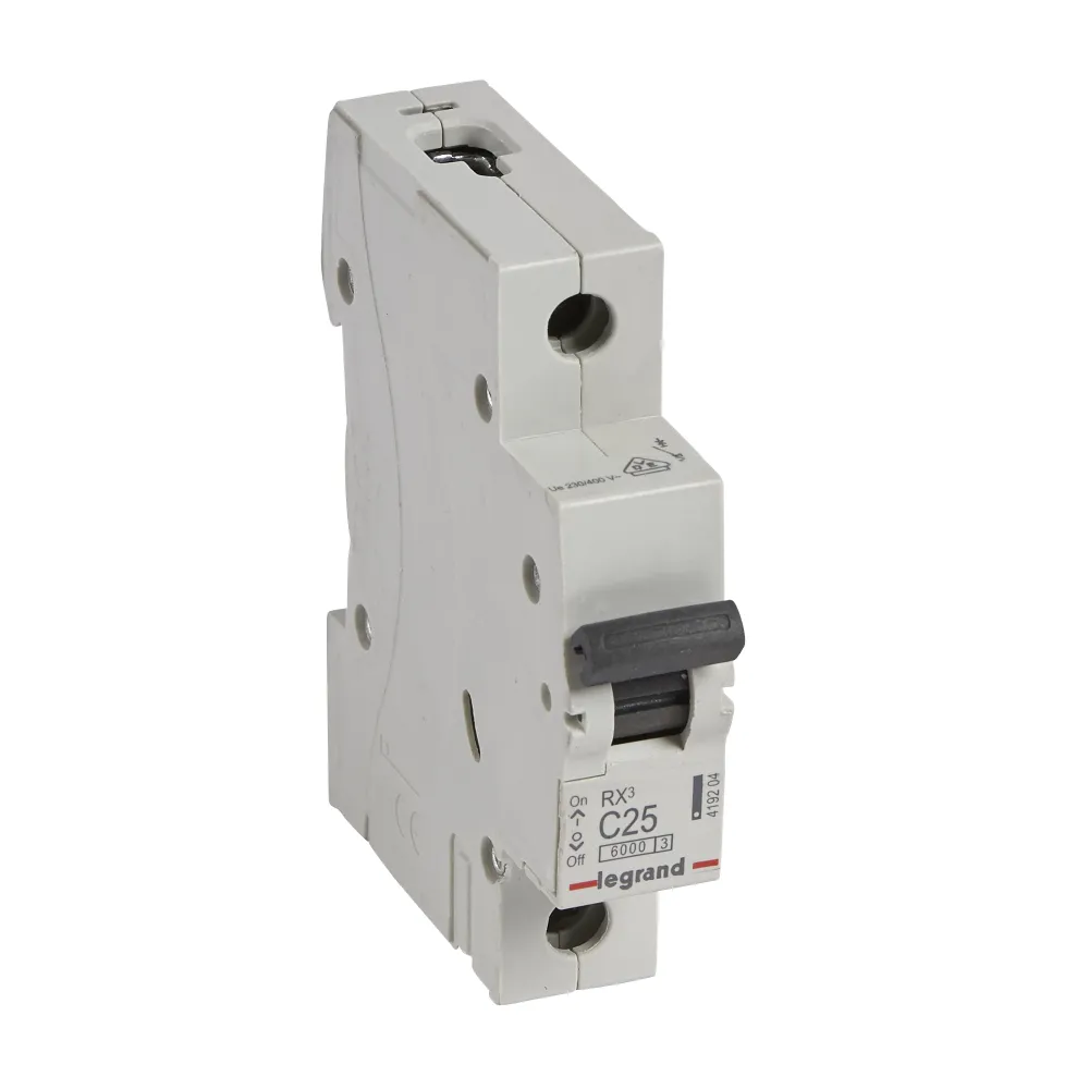 RX3 Circuit Breaker - 25A 1P 1M 6KA