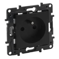 NILOE STEP Black Module Socket 1x USB