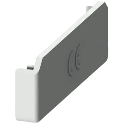 End cap for pin busbar rails