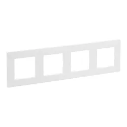 NILOE STEP WHITE 4X Frame - elegant finishing element