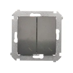 Simon 54 anthracite module