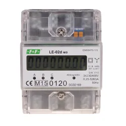 LE-02D Cyfrowy licznik energii 3F