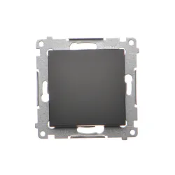 Simon 54 Black Matte Module Button 1x 1Z