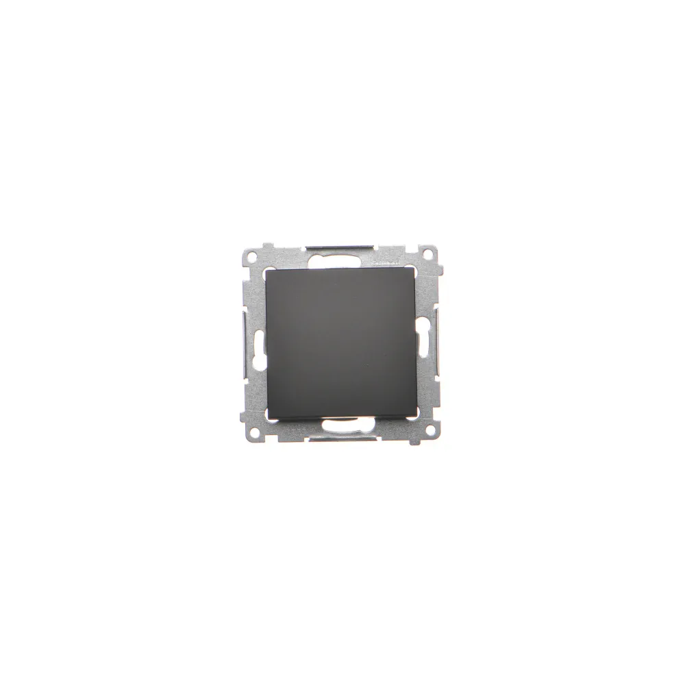 Simon 54 Black Matte Module Button 1x 1Z