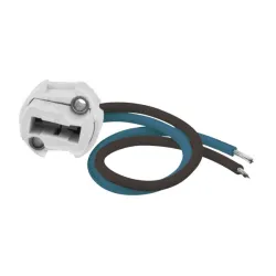 Oprawka ceramiczna 2A 250V z przewodami