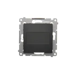 SIMON 54 Module Matte Black Cover Cap