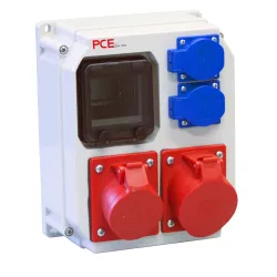 ECOLINE construction distribution box made of plastic