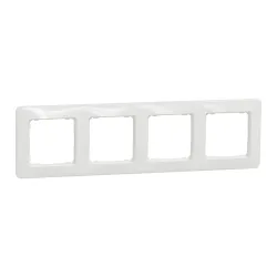 Schneider Electric Sedna Design Ramka 4-krotna biała
