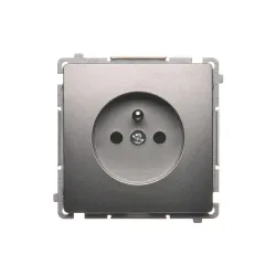 Moduł gniazda SIMON BASIC INOX