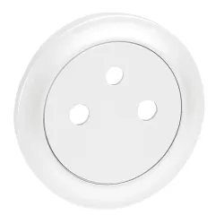 CELIANE White Module Plate for Sockets