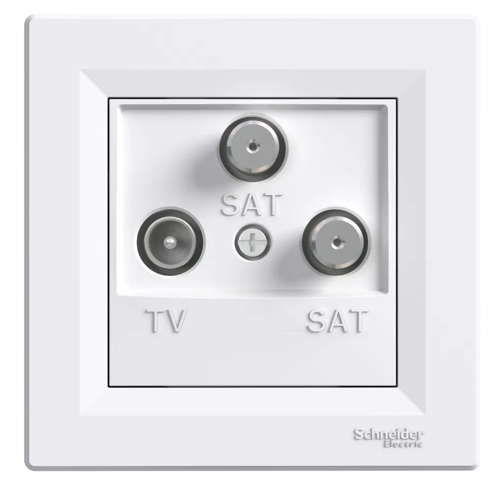 Asfora Schneider Electric TV-SAT-SAT Socket