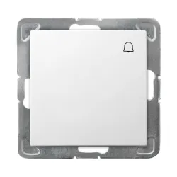 Impresja White Module Button "Doorbell"