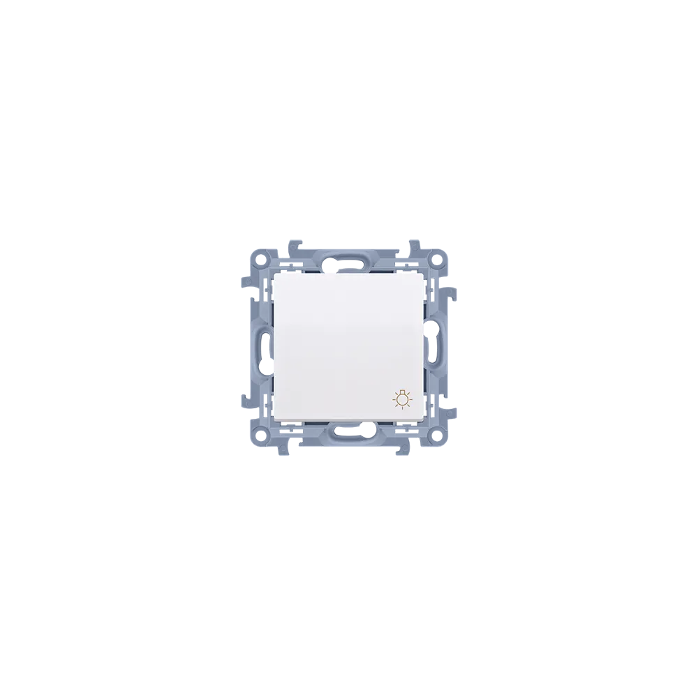 Simon 10 Module White Button 10AX 250V