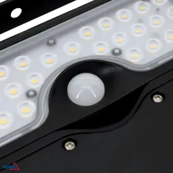 SOLEN Czarny Naświetlacz Solarny LED 5W