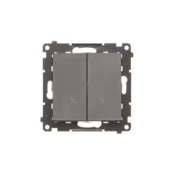 Simon 55 module black matte universal connector