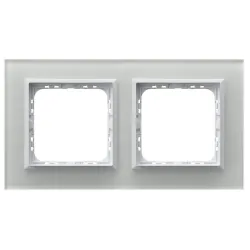 SONATA WHITE with white glass and frame