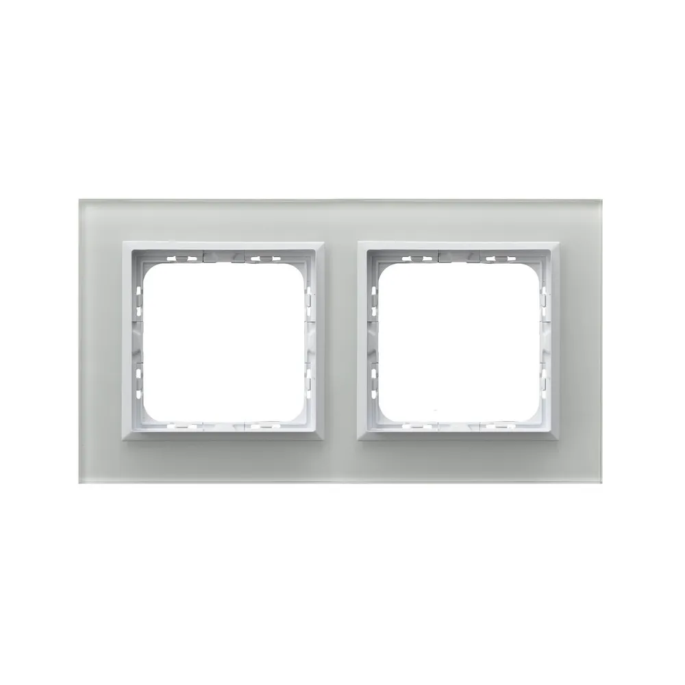 SONATA WHITE with white glass and frame