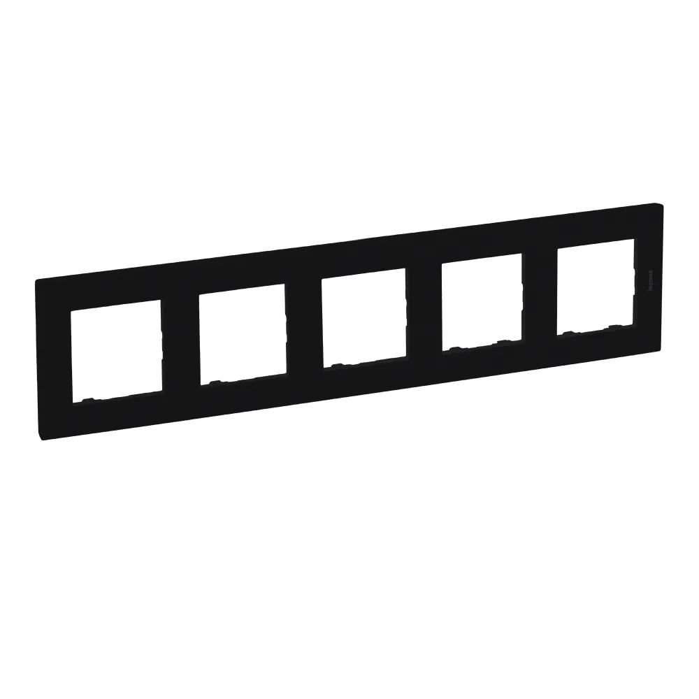 Ramka NILOE STEP CZARNA 5X