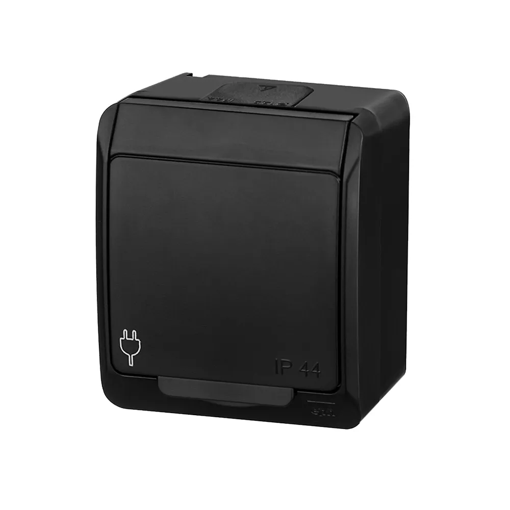 HERMES Black NT Socket with Flap