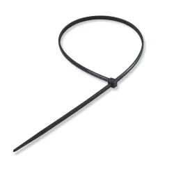 Opaska kablowa 290x4.5 czarny TIES